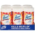 Lysol Brand New Day Disinfecting Wipes, Canister, Mango, 6 PK RAC97181CT